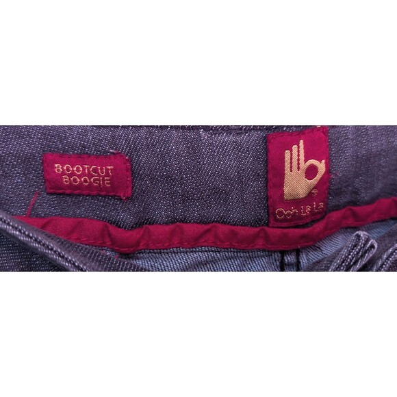 Sasson Women's Size 10 (32x29) Ooh La La Bootcut Boogie Black Jeans (881) - Picture 3 of 3